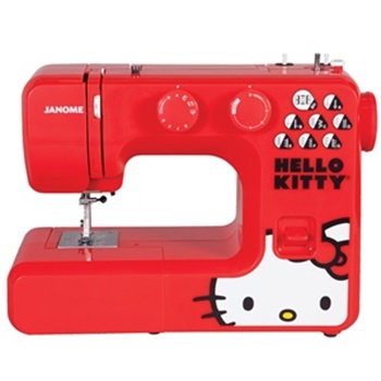 Janome 13512 Red Hello Kitty