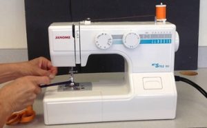 How to Thread a Janome Sewing Machine Featured