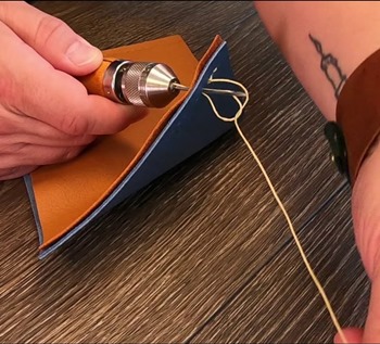 How to Use a Sewing Awl